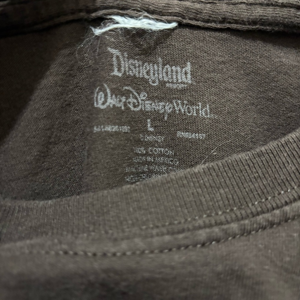 Vtg Rare Disney World Mickey Fort Wilderness Resort Campground Get Lost Shirt - Picture 4 of 5